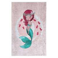 Alfombra Niños Sirena 120 x 180cm