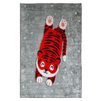 Alfombra Niños Tigre Echado 120 x 180cm