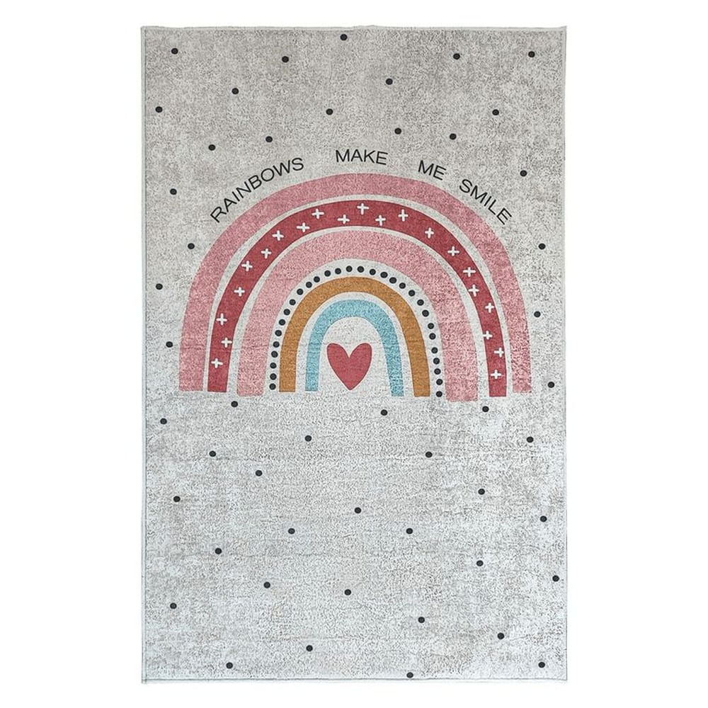 Alfombra Niños Arcoiris 120 x 180cm