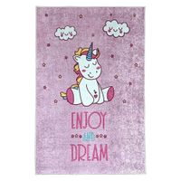 Alfombra Niños Unicornio Enjoy and Dream 120 x 180cm