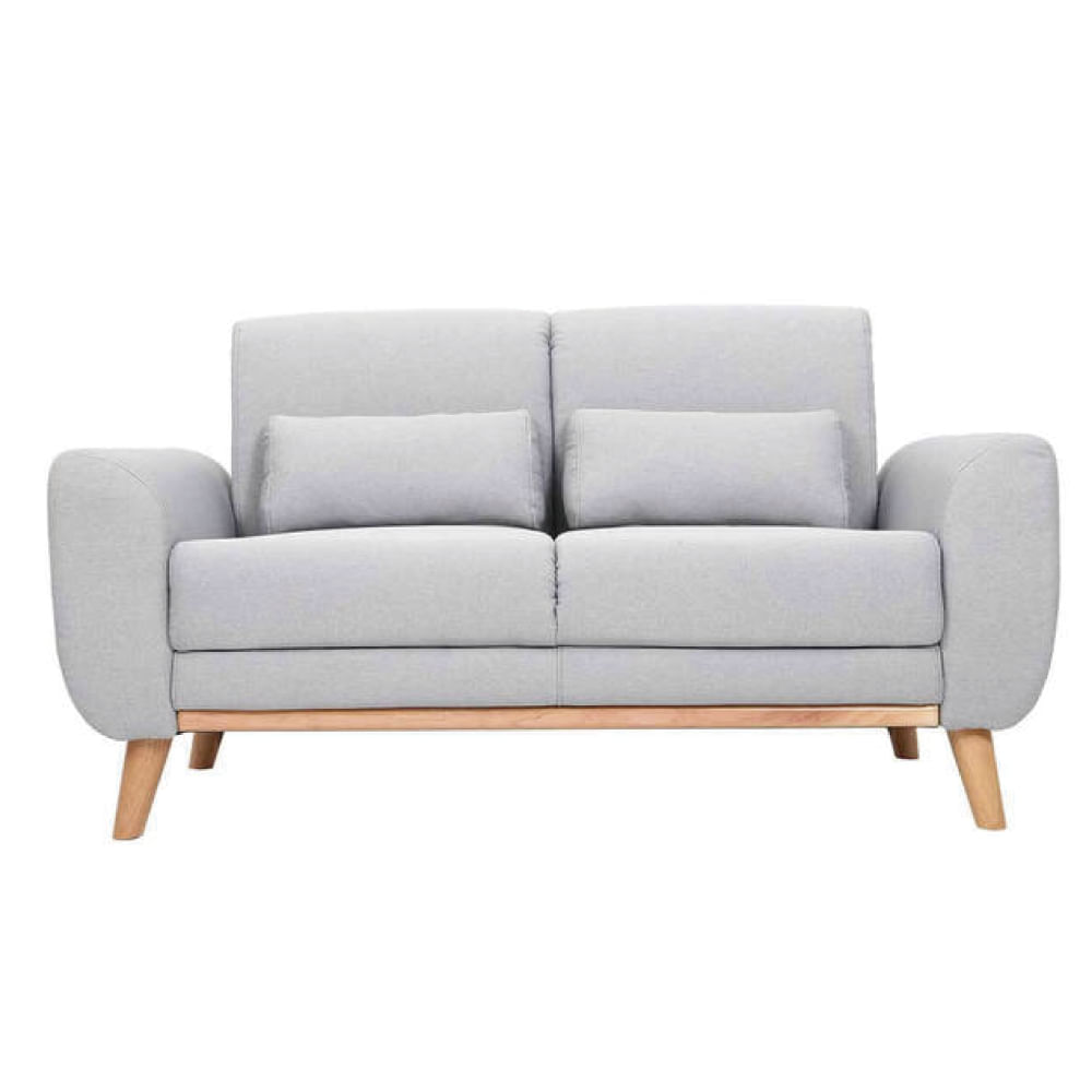 Sofa 2 Cuerpos Ron Gris Claro Model
