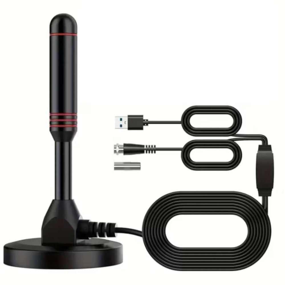 Antena Tv Digital 5M Hdtv Decodificadores conector USB