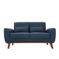 Sofa 2 Cuerpos Ron Azul Noche Model