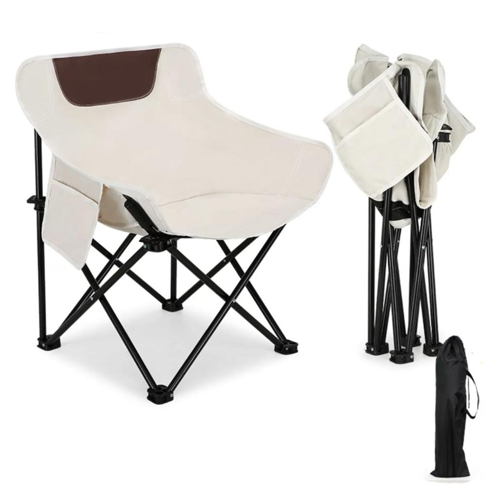Silla Plegable Para Camping Playa Terraza Blanco