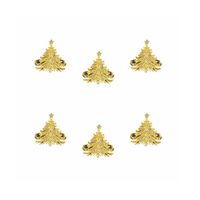 NAVIDAD - Set de 6 pcs de Aros de servilletas modelo N13