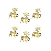 NAVIDAD - Set de 6 pcs de Aros de servilletas modelo N15