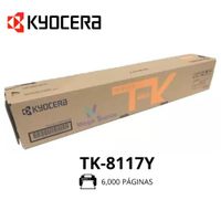 TONER KYOCERA TK-8117Y YELLOW 6000 PAGINAS ORIGINAL