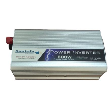 Inversor de Corriente 12v a 220v 2 USB 800w SANTOFA DC a AC Inversor de Corriente 12v a 220v 1 USB 800w SANTOFA DC a AC