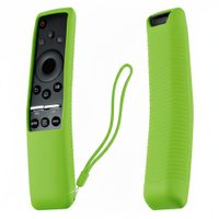 Control Para TV Comando Por Voz Smart + Funda Color Verde Neón