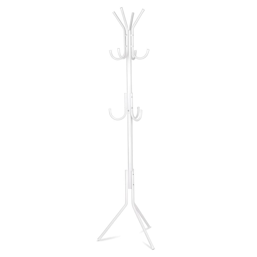 Perchero Armable Colgador Metálico para Orden y Estilo Blanco