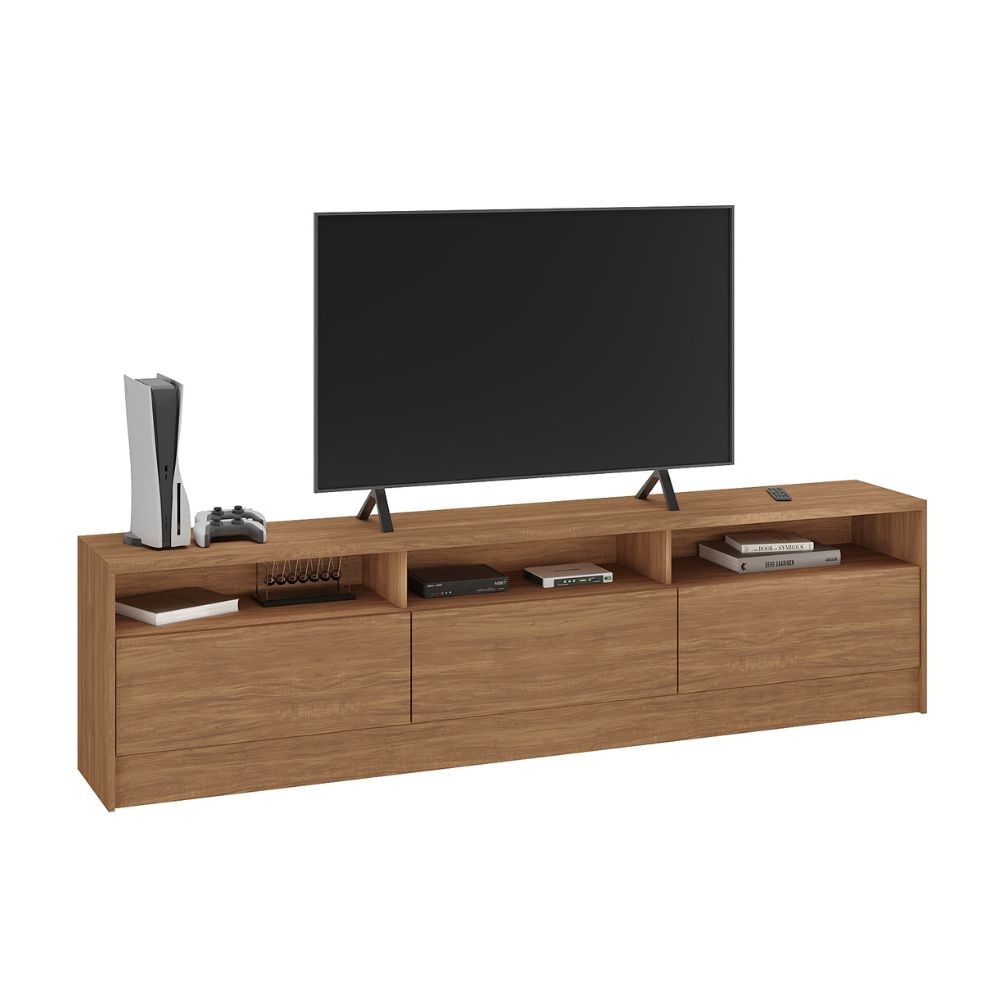 Mesa de TV 98"" Oslo MDP Roble