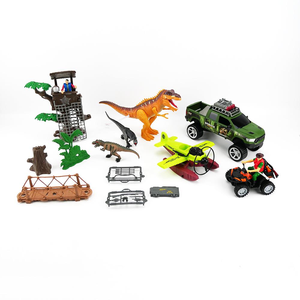 Set De Juego Happy Valley Cazador De Dinosaurios 15 Piezas