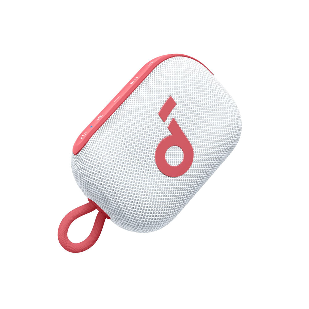 PARLANTE BLUETOOTH ANKER SOUNDCORE SELECT 4 GO A31X1 BLANCO Y ROSA