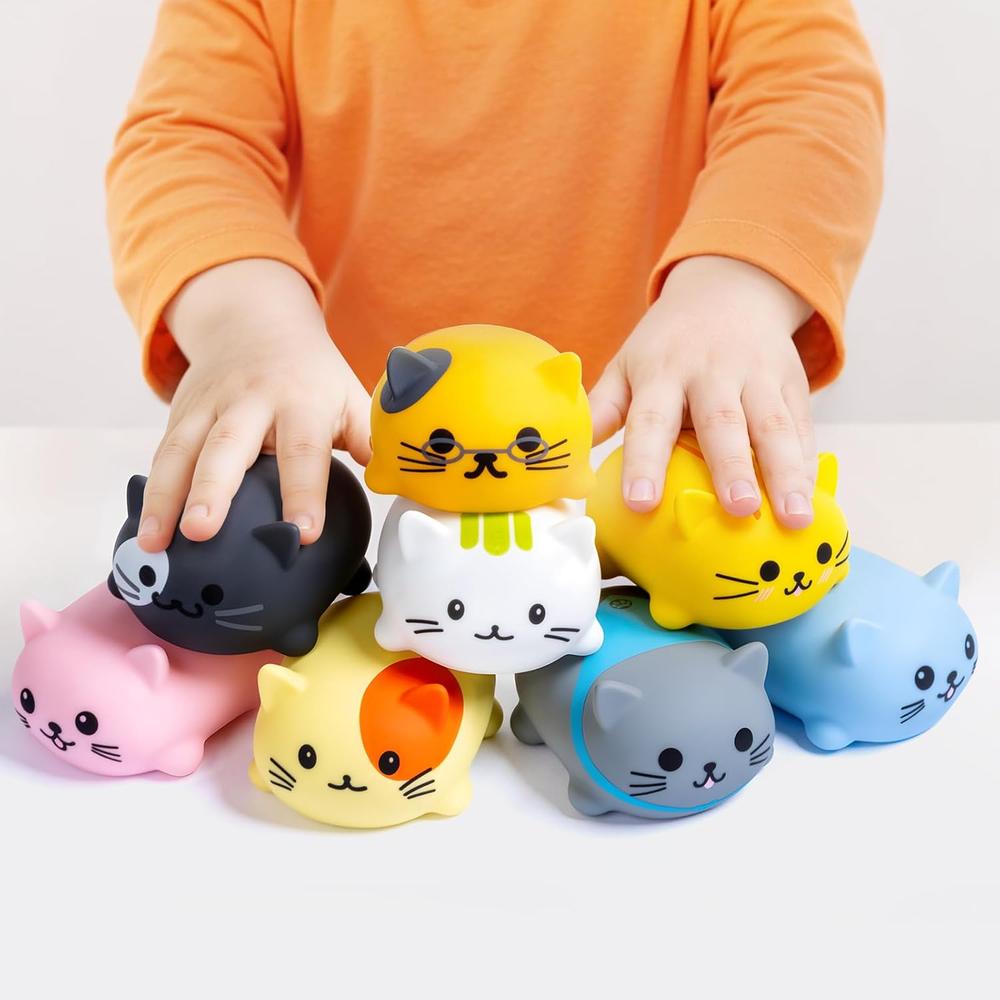 Ruko 1701 teclado musical infantil con forma de gato y sonidos de maullido