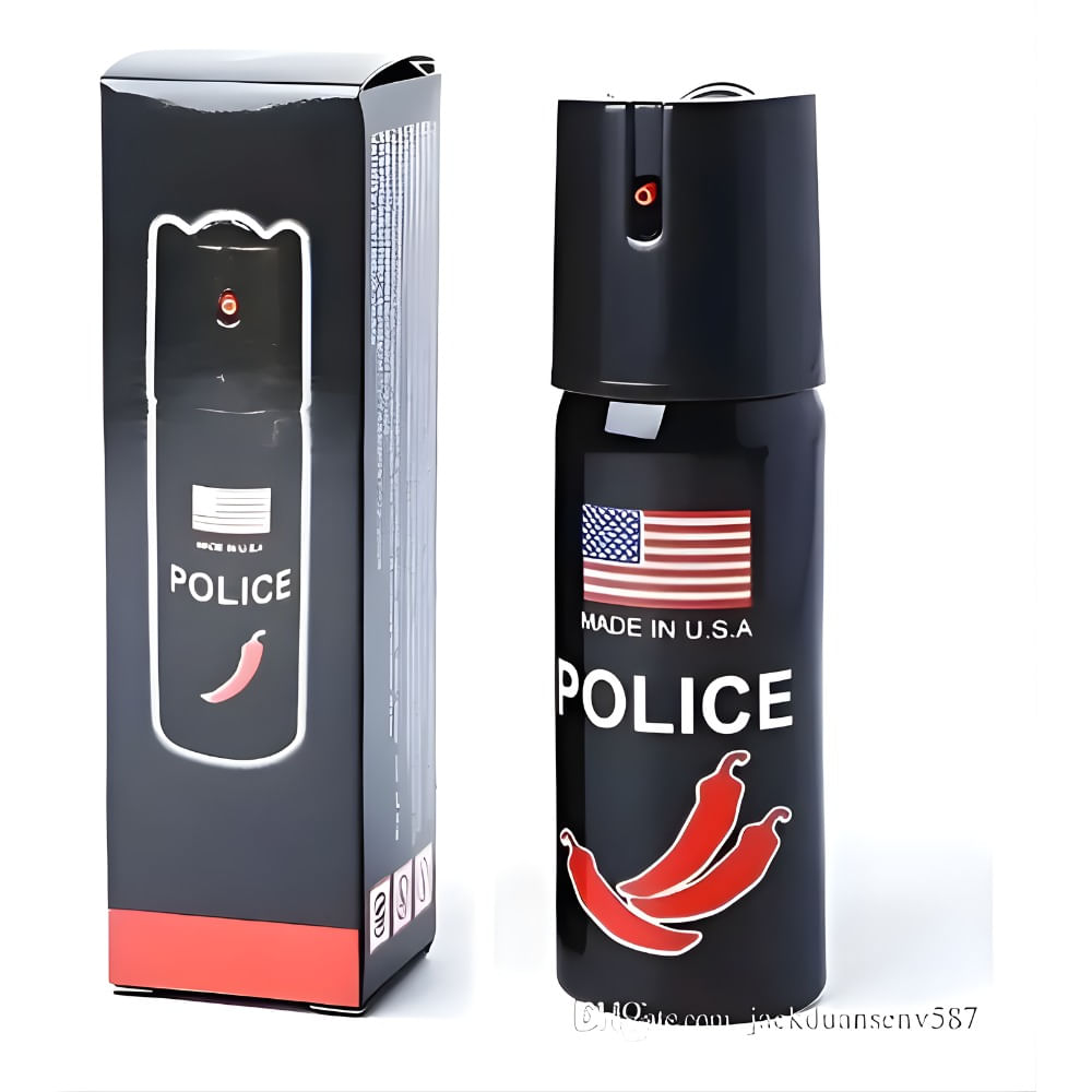 Gas Pimienta Police 60ml Spray Protección Defensa Personal