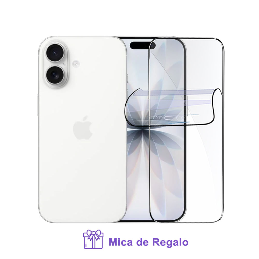 Iphone 17 256Gb Esim Blanco con Mica Hidrogel