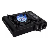 Cocina a Gas Portátil 1 Hornilla 2 en 1 Picnic Camping
