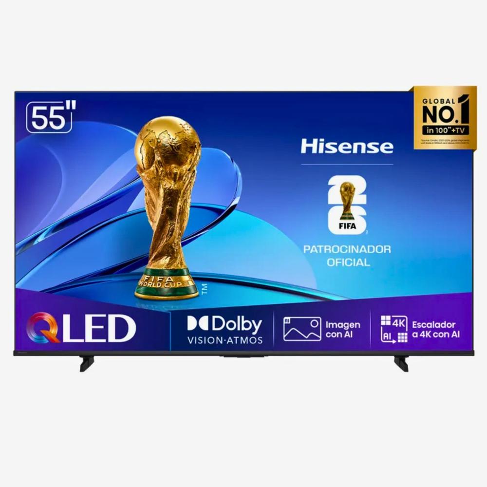Televisor Hisense Smart TV 55 QLED 4K UHD 55Q6QV