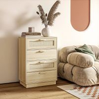 Comoda Savage con Ratán Color Rovere TU MESITA