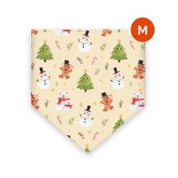 Bandana para mascotas Bandydog! Navidad artística M