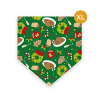 Bandana para mascotas Bandydog! Cena de navidad XL