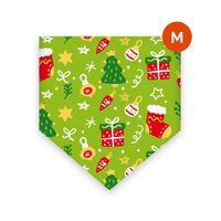 Bandana para mascotas Bandydog! Bocetos de Navidad M