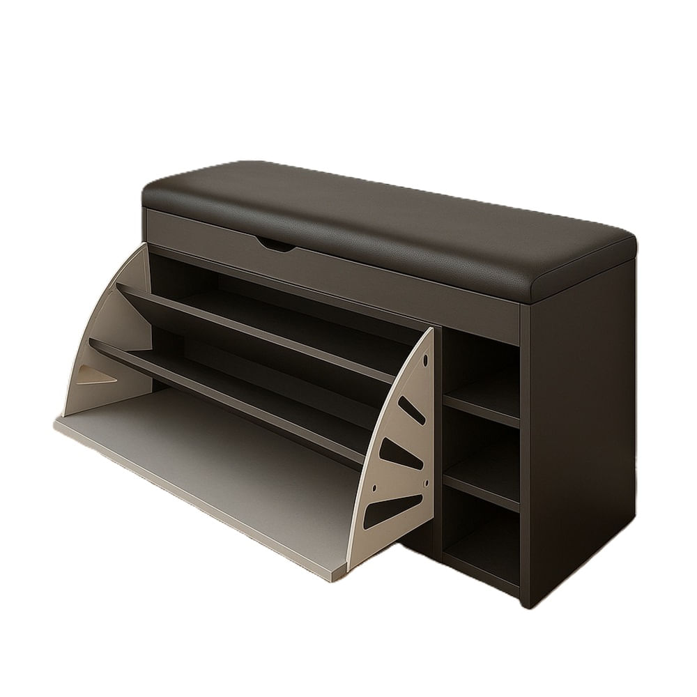 Organizador de Zapatos Multifuncional 3 Niveles Negro