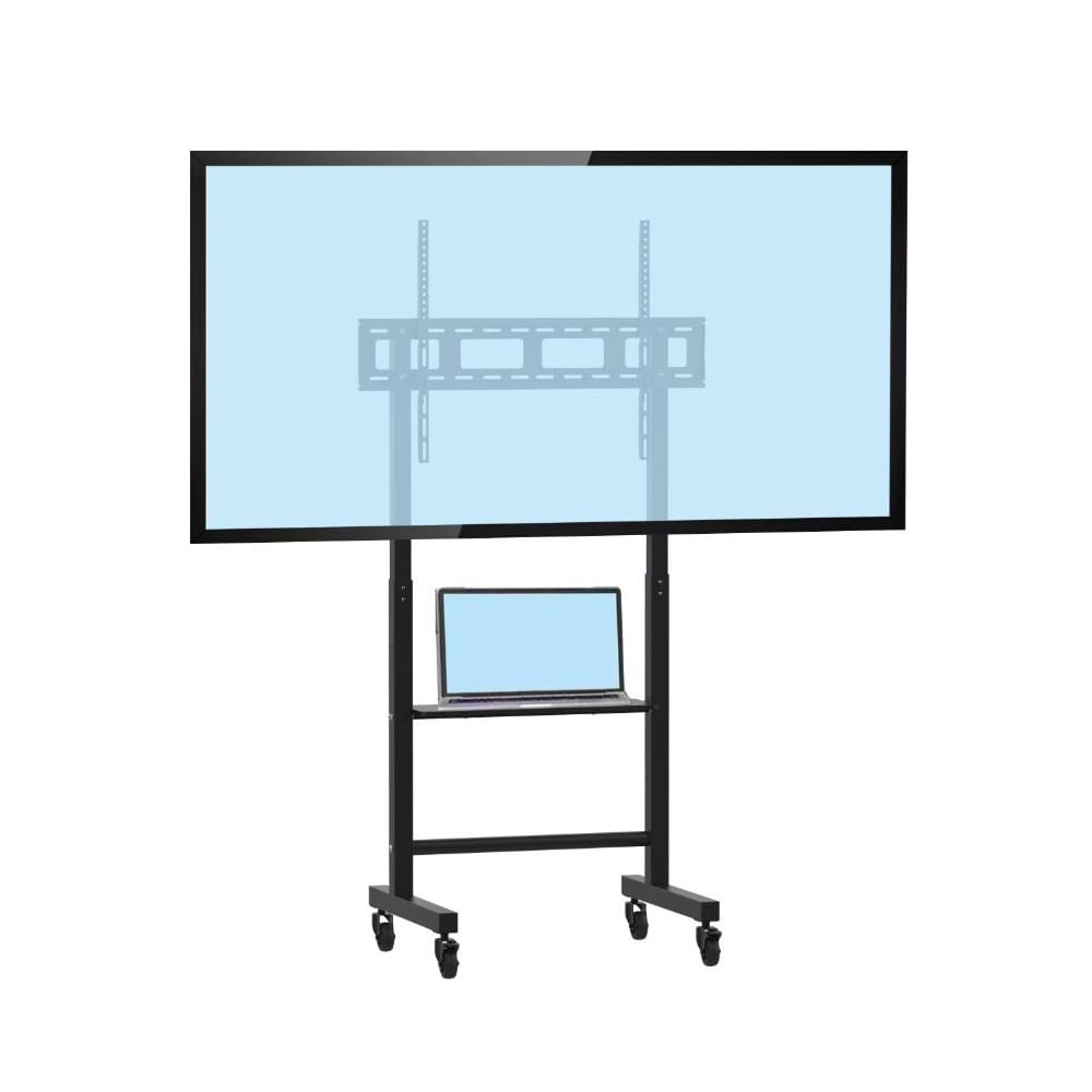 Rack Pedestal TV 49 a 100 Pulgadas Expo Rack PED100 Soporte Rodante Altura Regulable
