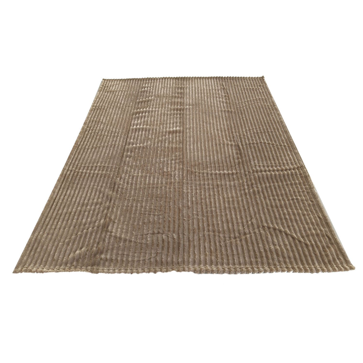 Manta Flannel Rayas Caqueenui