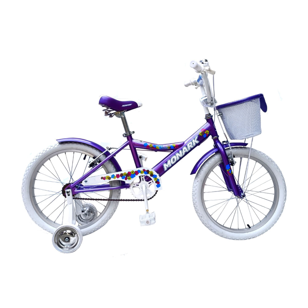 Bicicleta Niña Monark Daisy Spring Aro 20 Lila