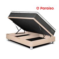 Cama Boxet Paraiso Pocket Star 2 Plazas