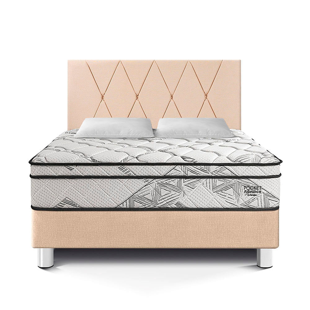 Dormitorio Pocket Advance Queen Cabecera Loft