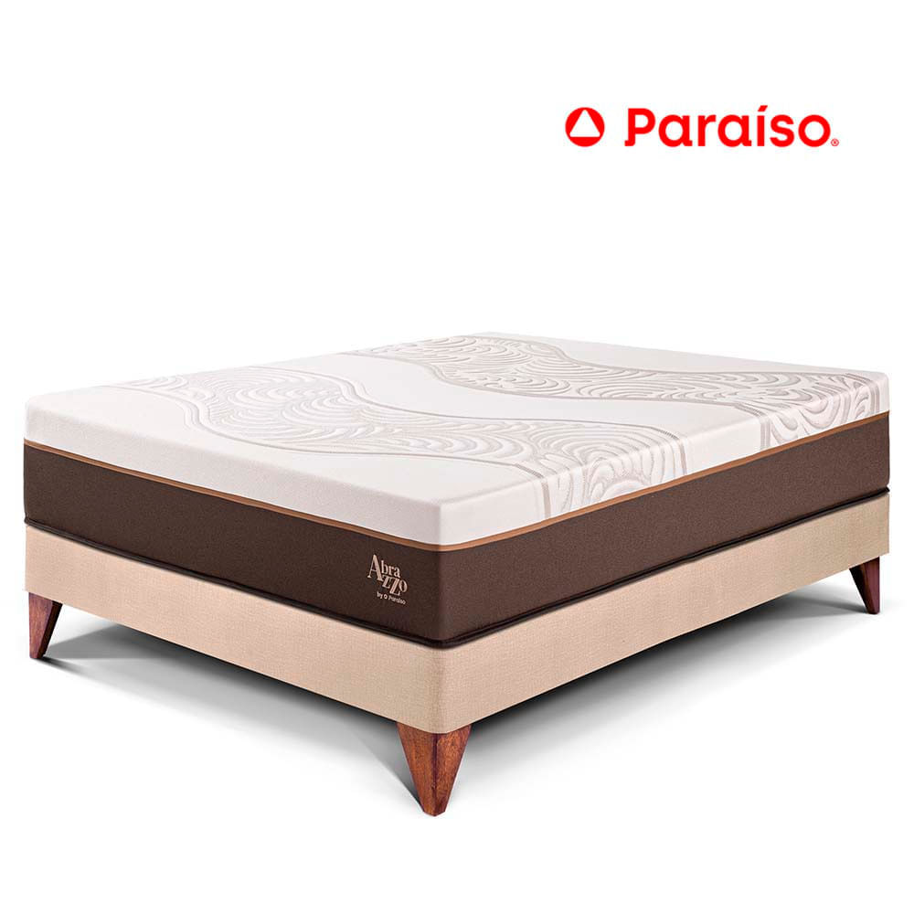 Cama Europea Royal Abrazzo 2 Plazas Champagne