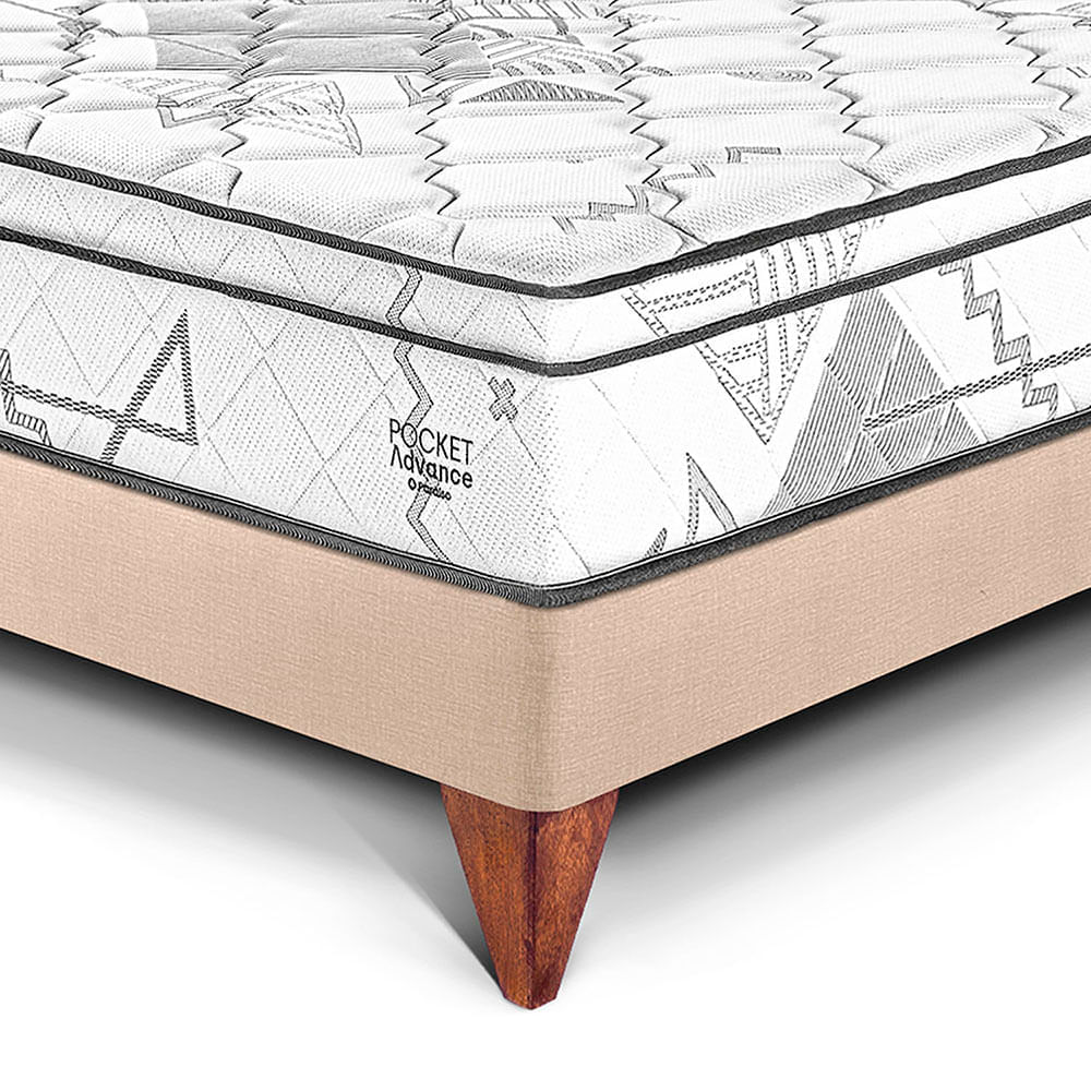 Dormitorio Europeo Pocket Advance King Cabecera Loft
