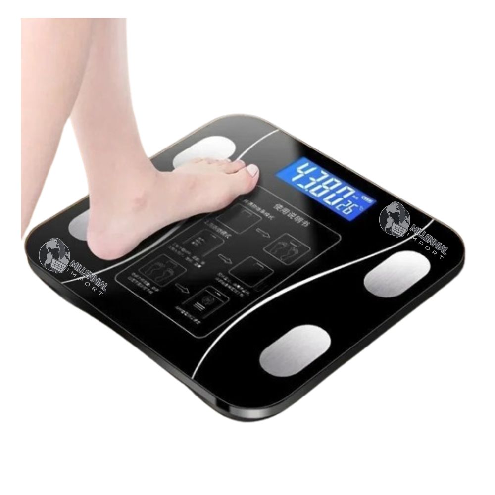 Balanza Digital Smart Bluetooth 180 kg Color Blanco