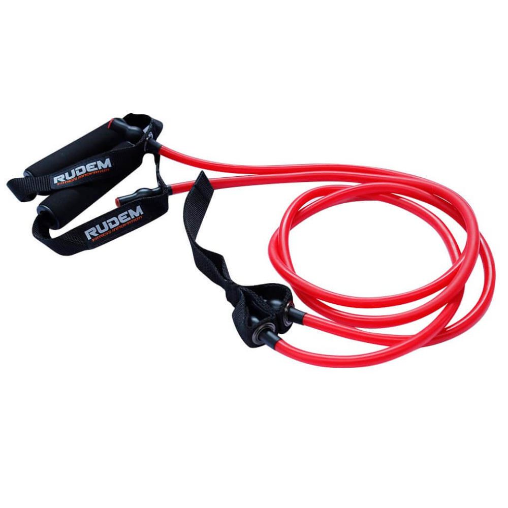 Bandas De Resistencia Con Anclaje Rudem Roja