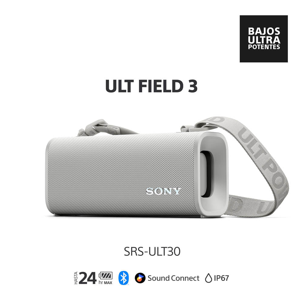 Parlante Sony SRS-ULT30/WC LA Bluetooth Blanco