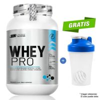 SUERO DE LECHE WHEY PRO 1.1 KG PROTEÍNA UN COOKIES