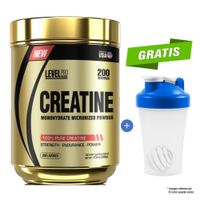 CREATINA MICRONIZADA 500gr LEVEL PRO + REGALOS