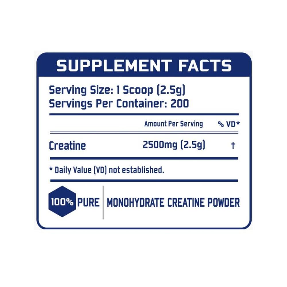 CREATINE CREATINA MONOHIDRATADA 500 GR SUPREME NUTRITION | Promart.pe ...