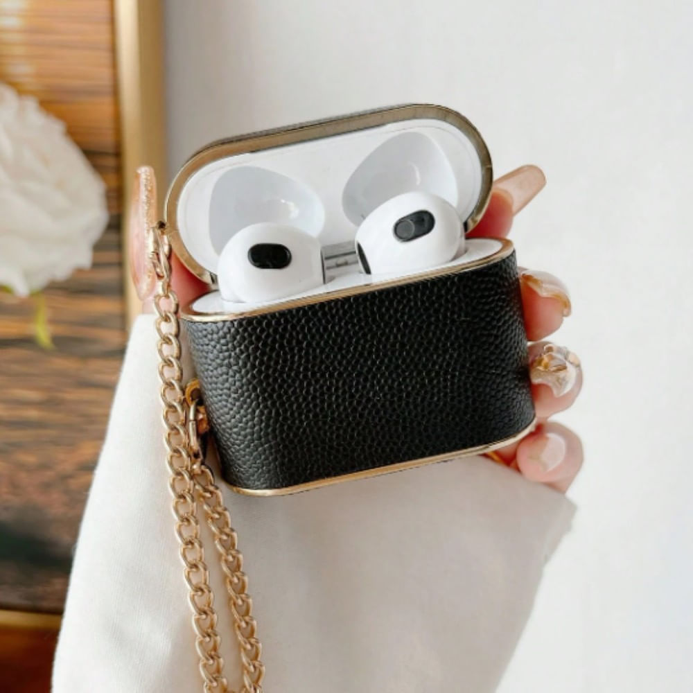 Case Glam para Airpods Pro 2 Negro