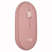 Mouse Inalambrico Logitech Pebble Mouse 2 M350S Rosa