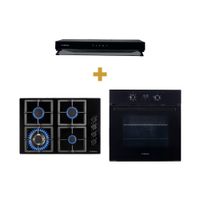 Set1718 Essencial Designer S-collection Campana Encimera y Horno