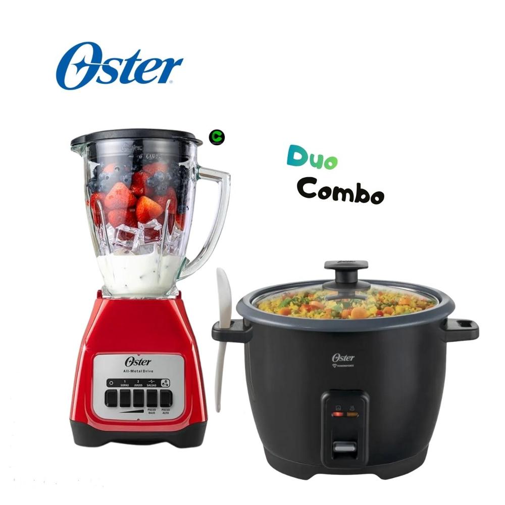 Combo Oster Licuadora BLSTKAGRPB + Arrocera 1.8 L CKSTRCB10DFBLK