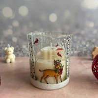 Vela Cera de Soja Navidad Yoyahove Santa Claus Aromática