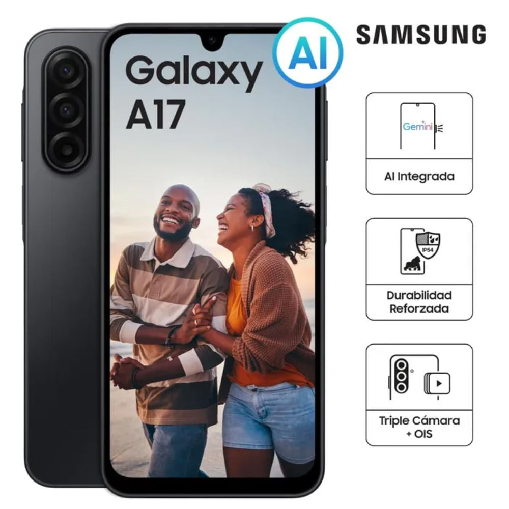 Samsung Galaxy A17 256GB 8GB RAM 6.7"" - Negro