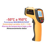 Pirómetro Termómetro Infrarrojo Profesional - BENETECH GM900