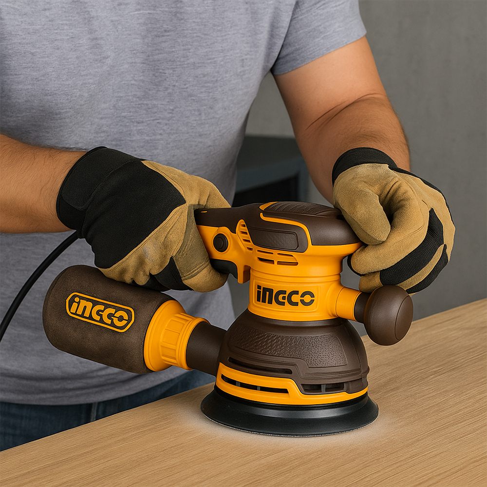 Lijadora Roto Orbital Ingco 450W 150MM RS4516 | Promart.pe - Promart