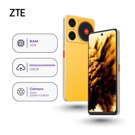 ZTE nubia Music 128GB 4GB Ram Color Naranja ZTE nubia Music 128GB 4GB Ram Color Naranja