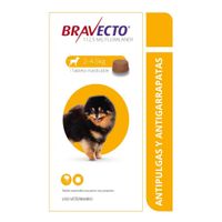 Antipulgas Bravecto para perros de 2 a 4.5 kg